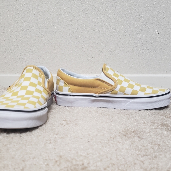 Vans Classic Slip-On checkerboard Aspen Gold - Picture 5 of 10